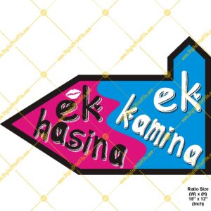 7) Party Props - Ek Hasina Ek Kamina - B