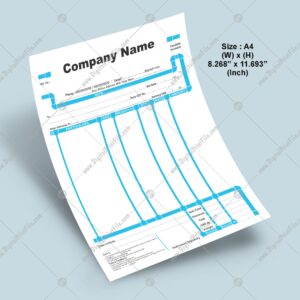 Ninth Invoice Design For Pipe Industry