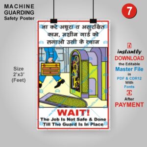 The Job Is Not Safe – Safety Poster