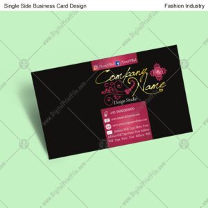 Fashion Industry = 8 Business Card Design