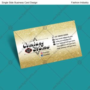 Fashion Industry = 9 Business Card Design