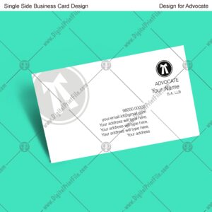 Advocate = 7 Business Card Design