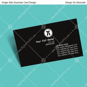 Advocate = 13 Business Card Design