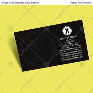 Advocate = 14 Business Card Design