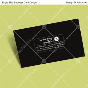 Advocate = 18 Business Card Design
