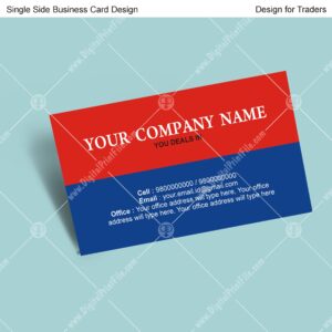 Trader = 2 Business Card Design