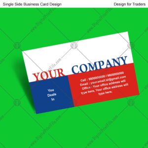 Trader = 3 Business Card Design