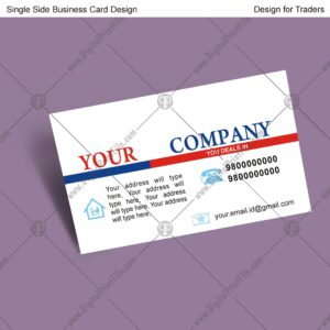Trader = 4 Business Card Design