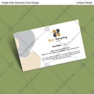 Unique Design = 4 Business Card Design