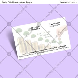 Insurance = 5 Business Card Design