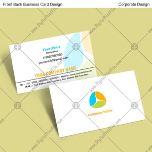 Corporate = 1 Business Card Design