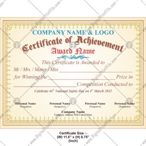 Certificate Design 2