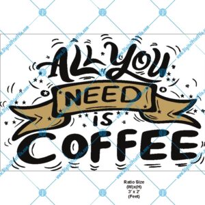 All You Need Is Coffee Wallpaper