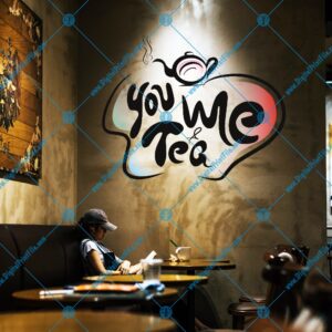 You Me & Tea Wallpaper