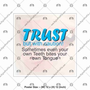 Inspirational Poster 12×12 – 12