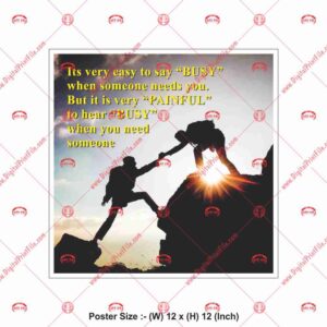 Inspirational Poster 12×12 – 16