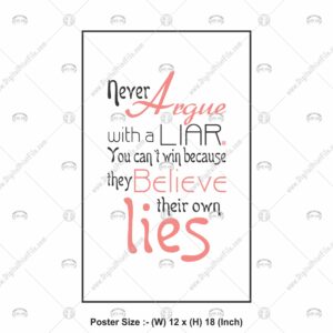 Quotes Poster Design 12×18 – 58