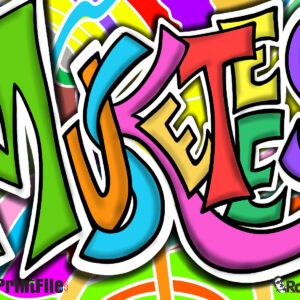 Wall Graffiti Digital Hand Drawing