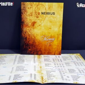 Hotel Menu Card Designing