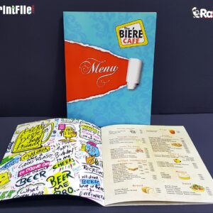 Hotel Menu Card Designing