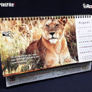 Table Calendar Designing