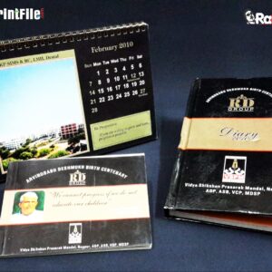 Table Calendar Designing