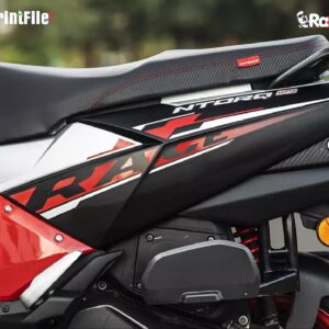 Two Wheeler Customized Body Graphics Designing