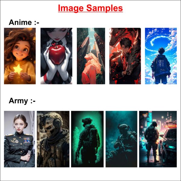 WhatsApp & Mobile WallPaper Pack of 7500 Files - Image 5